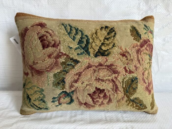 1850 english needlework pillow 3841