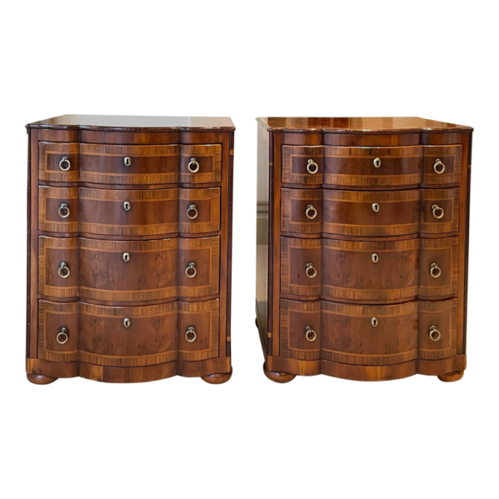 18th century style alfonso marina george ii side chest a pair 9882