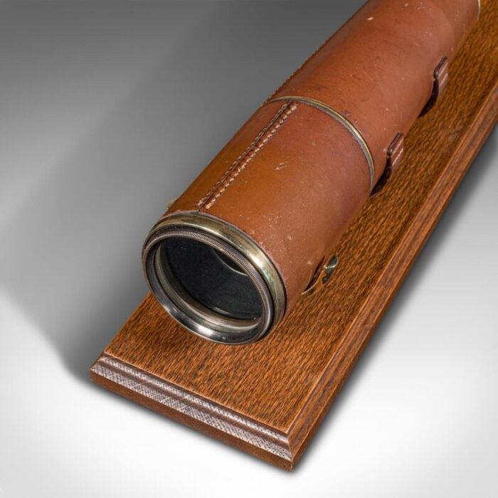 1915s english antique 3 draw telescope 6958