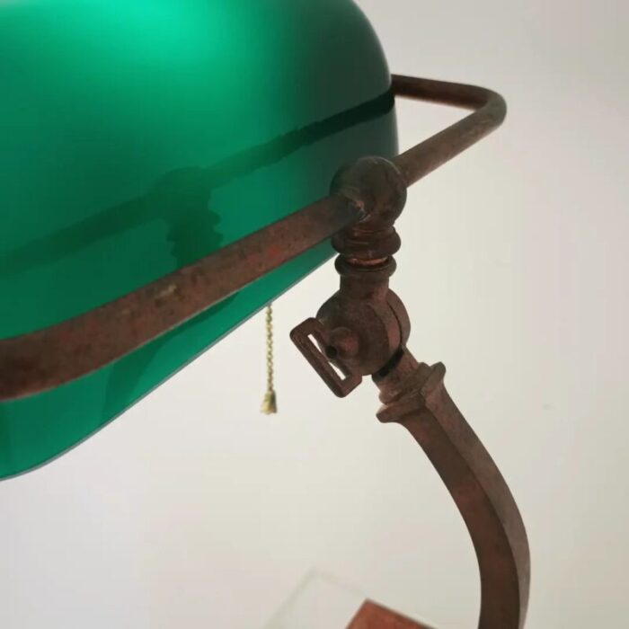 1930s 40s banker desk lamp 9285