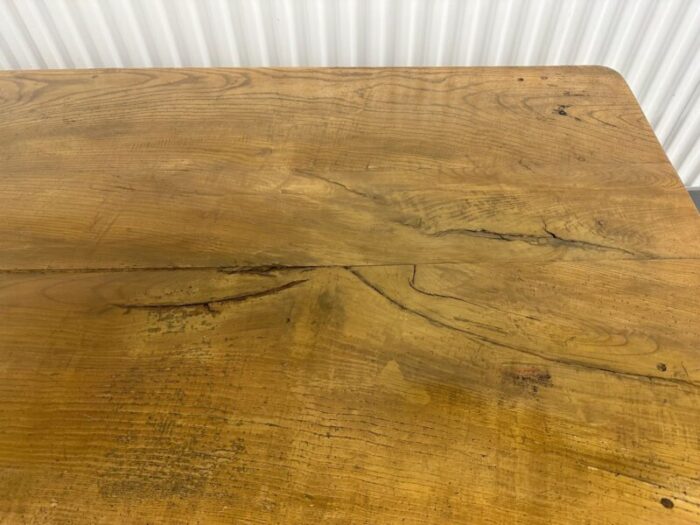 1940s vintage bamboo tiger oak desk 7810