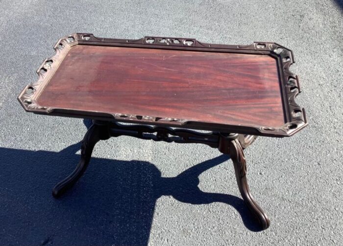 1940s vintage side table or serving tray 3939