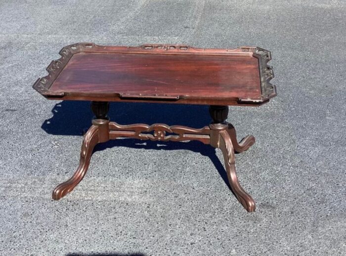 1940s vintage side table or serving tray 9545