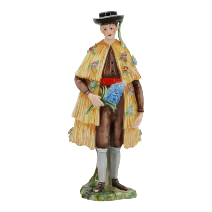 1950s portuguese vista alegre porcelain figurine depicting a man from tras os montes e alto douro province 2488