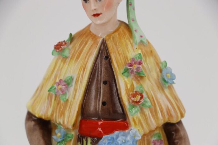 1950s portuguese vista alegre porcelain figurine depicting a man from tras os montes e alto douro province 7364