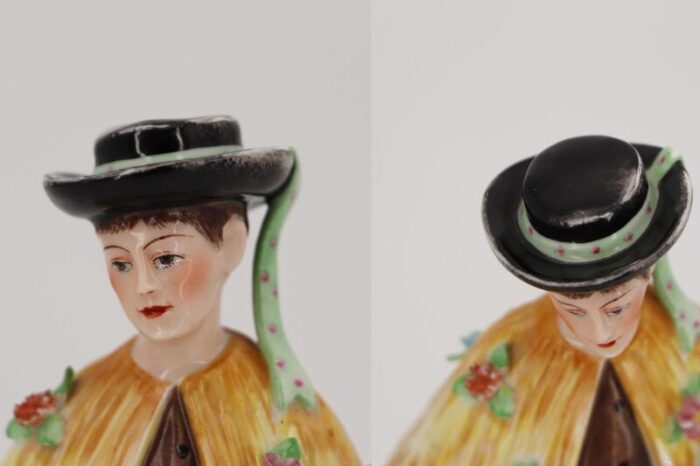 1950s portuguese vista alegre porcelain figurine depicting a man from tras os montes e alto douro province 8878