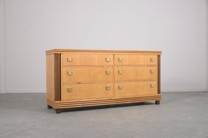 1960s birch mid century chest of drawers vintage elegance meets modern style 1129