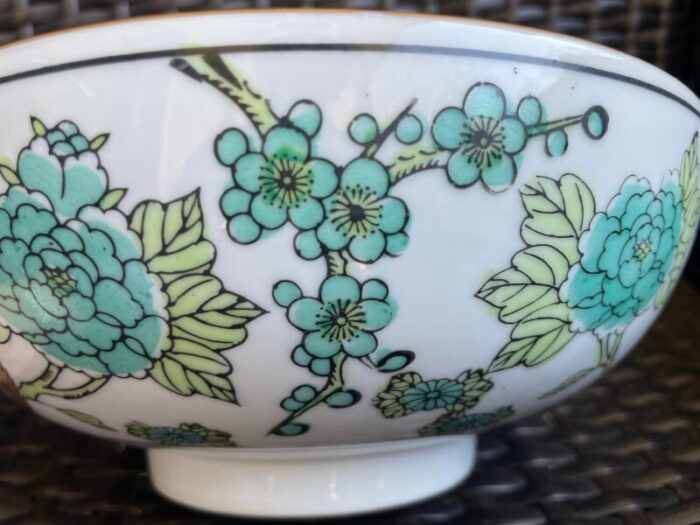 1960s japanese gold imari hand painted bowl 8819