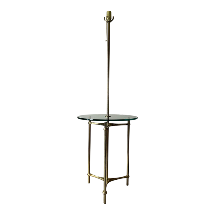 1960s laurel lighting tabled floor lamp 6365