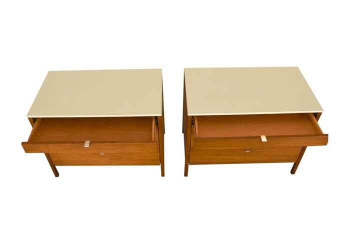 1960s mid century pair of florence knoll chests of drawers 7511