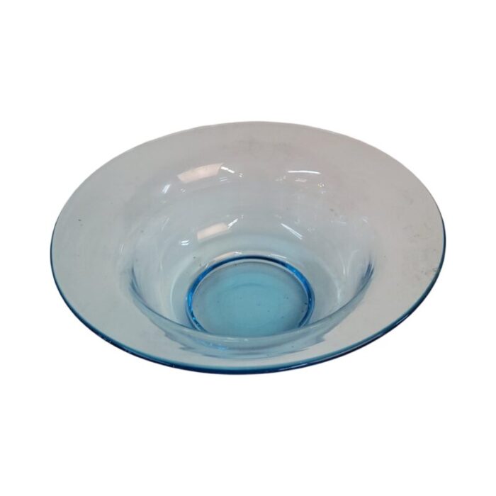 1970s cerulean blue center bowl 1716