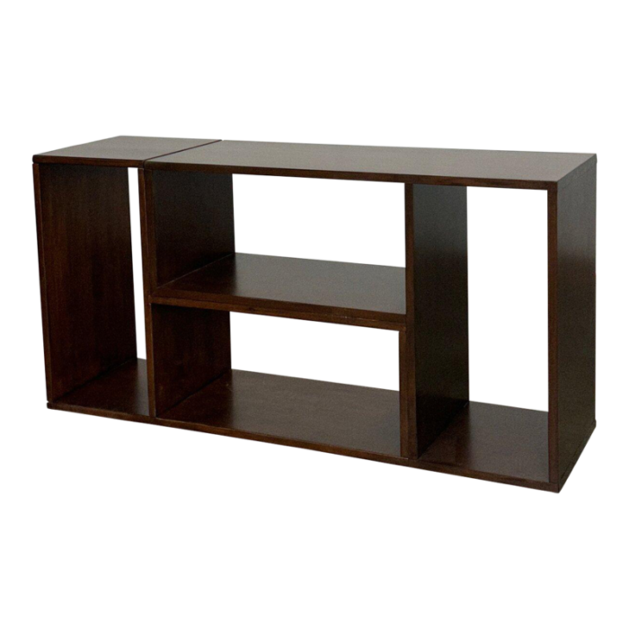 1970s compact modular shelving unit 7696