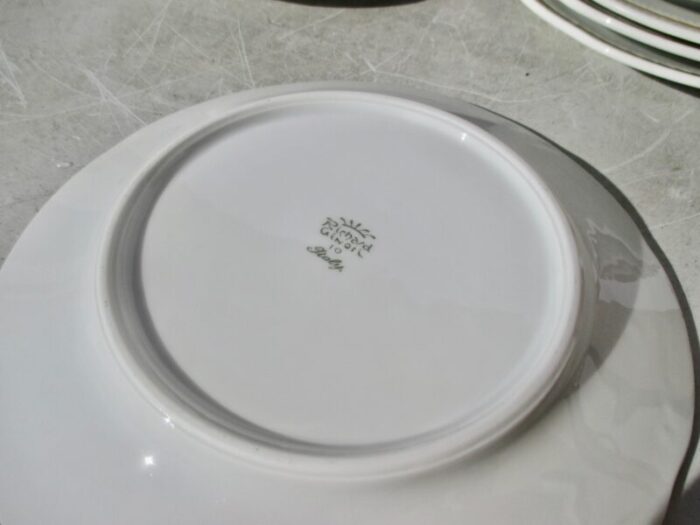 1970s ginori antico doccia salad plates set of 12 0792