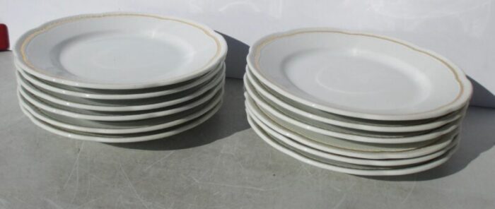 1970s ginori antico doccia salad plates set of 12 3801