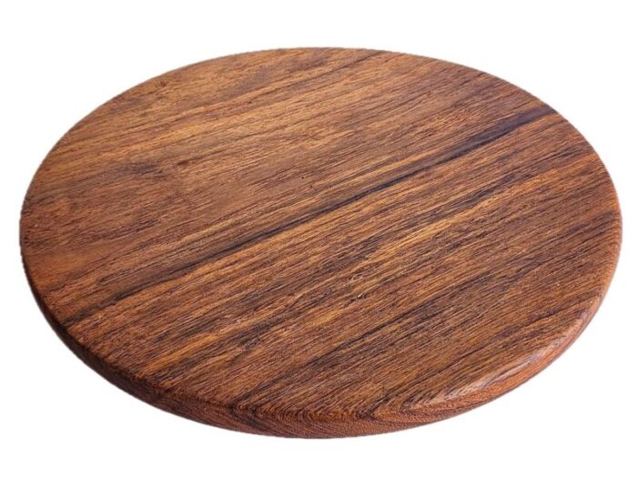 1970s teak wood charcuterie or cheese board 2949