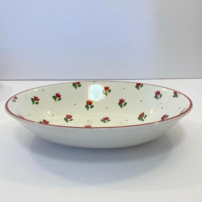 1980s johnson brothers bonjour ironstone oval vegetable serving bowl 0763