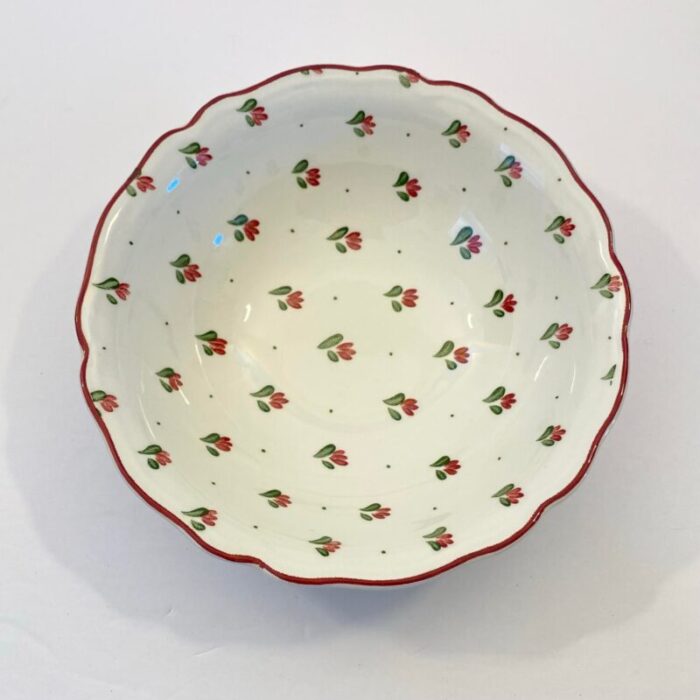 1980s johnson brothers bonjour ironstone round vegetable serving bowl 4227