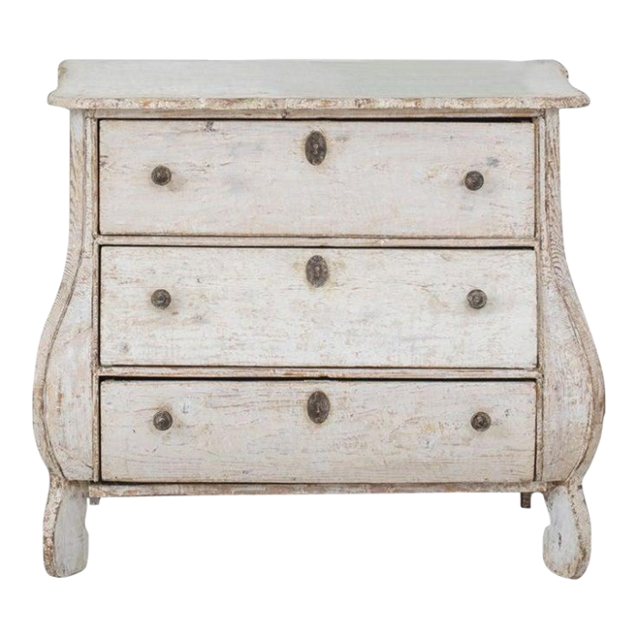 19th c dutch painted bombay commode 1406