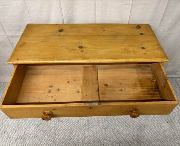 19th century english pine chest of drawers 6190