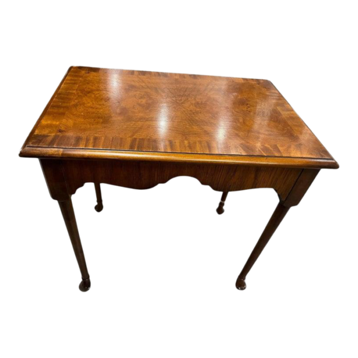 19thc walnut side table 2873