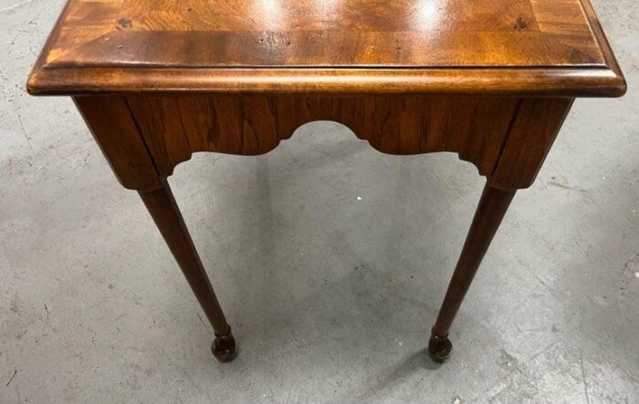 19thc walnut side table 5925