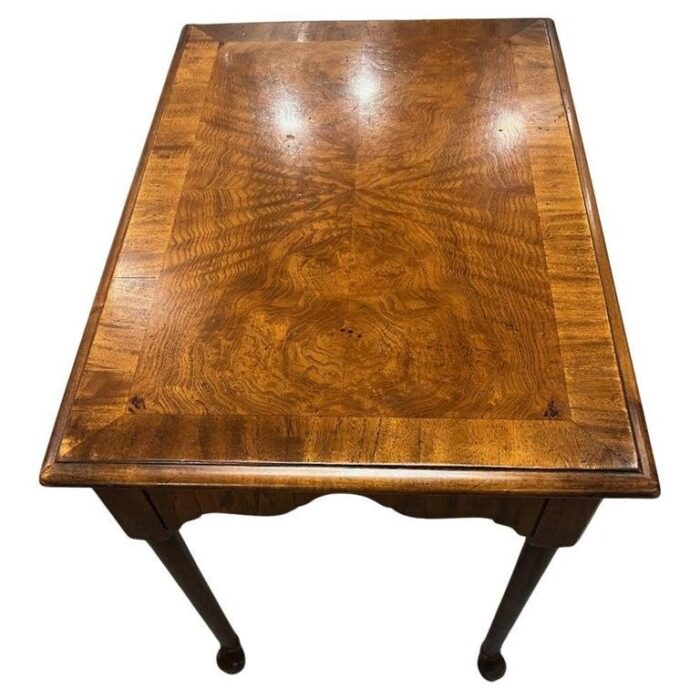 19thc walnut side table 8578