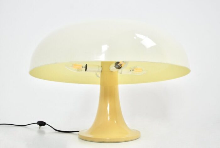 1st edition nesso table lamp by giancarlo mattioli for artemide 1960s 12