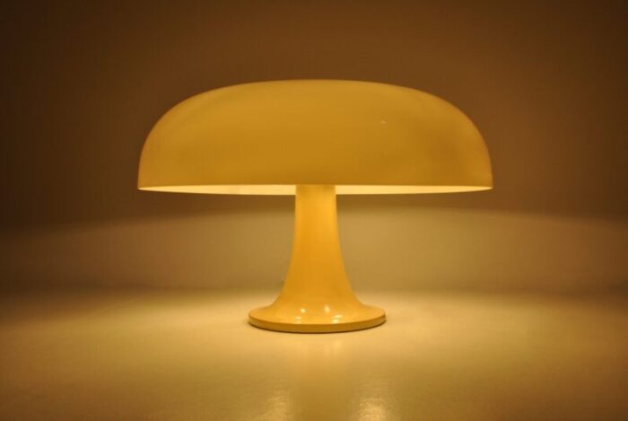 1st edition nesso table lamp by giancarlo mattioli for artemide 1960s 2