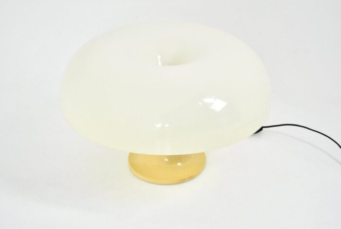 1st edition nesso table lamp by giancarlo mattioli for artemide 1960s 3