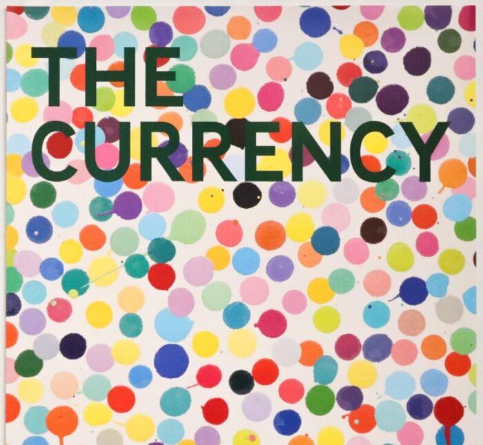 2016 british exhibition poster the currency damien hirst green heni gallery london 3624