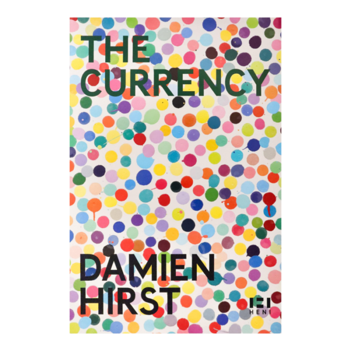 2016 british exhibition poster the currency damien hirst green heni gallery london 8446