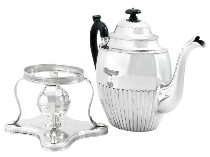 C8195e 19th Century Coffee Pot Silver master