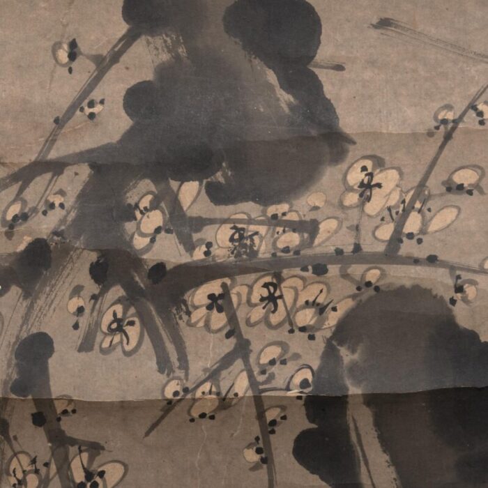 Hanging Scroll Depicting Prunus Branches BTF057 JPEG 05 master