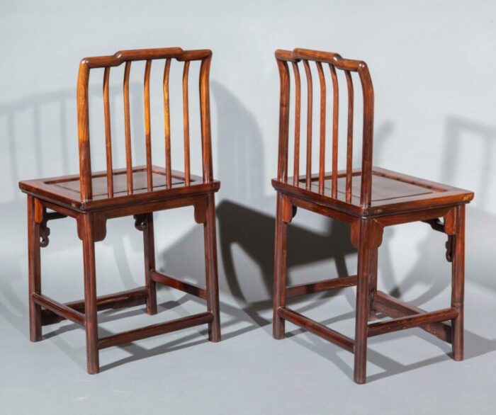 Pair Chinese Chairs Huanghuali Meiguiyi 22 master