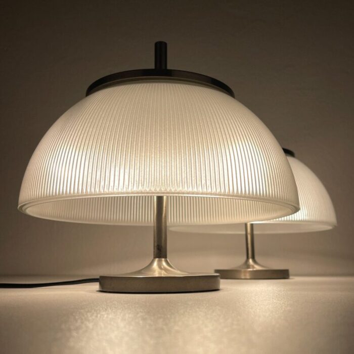 alfetta table lamps attributed to sergio mazza for artemide italy 1966 set of 2 12