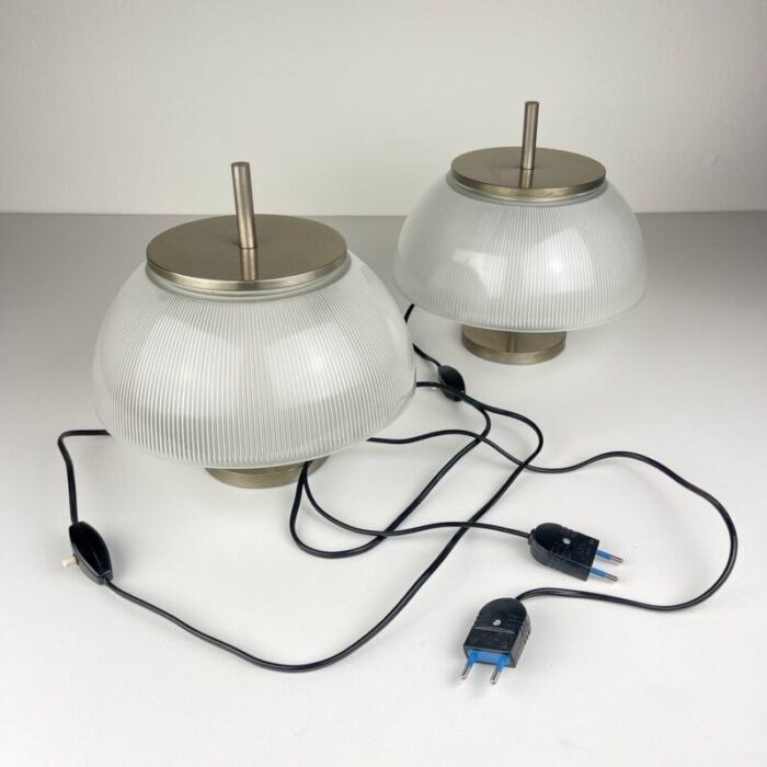 alfetta table lamps attributed to sergio mazza for artemide italy 1966 set of 2 15