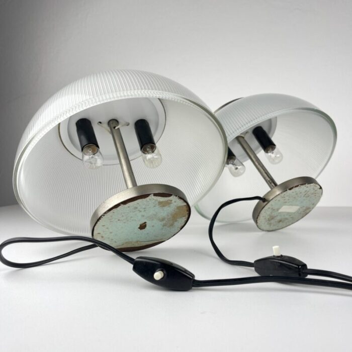 alfetta table lamps attributed to sergio mazza for artemide italy 1966 set of 2 6