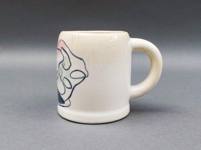 amelia pelaez master artist painted ceramic mug ap 1952 6142