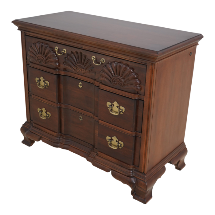 american drew cherry blockfront goddard chest 3310