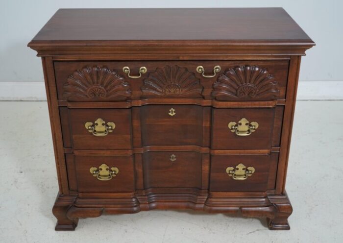 american drew cherry blockfront goddard chest 8321