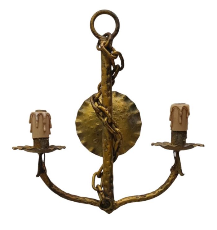 anchor nautical lamp 1950s 3