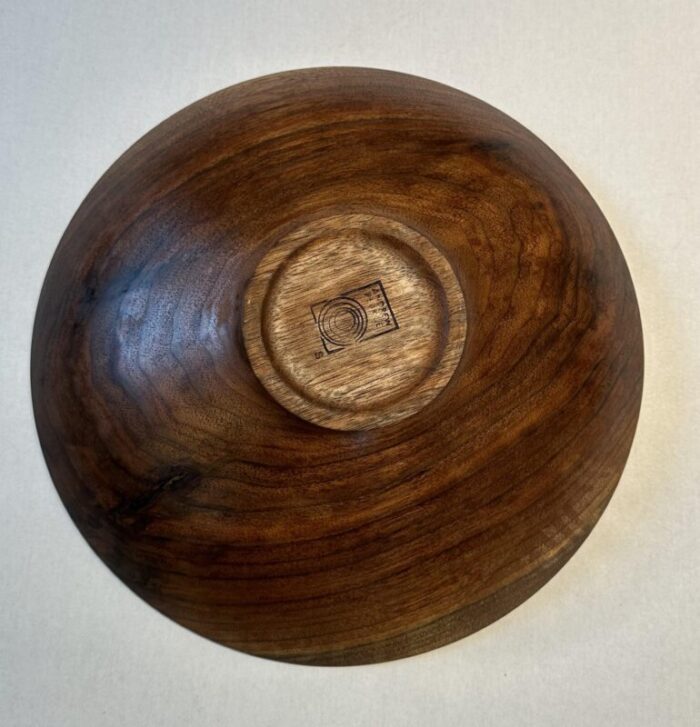 andrew pearce walnut wood champlain bowl 8745