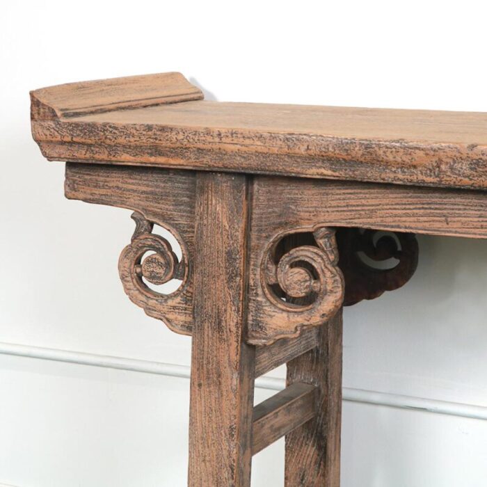 antique chinese elm altar table 2159