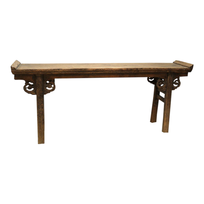 antique chinese elm altar table 2587