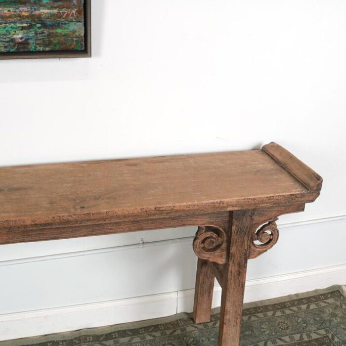 antique chinese elm altar table 3770