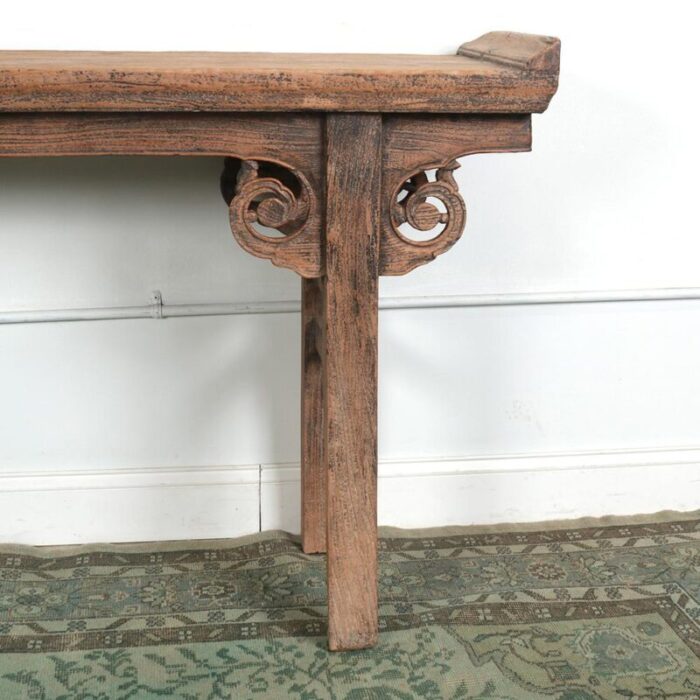 antique chinese elm altar table 4143