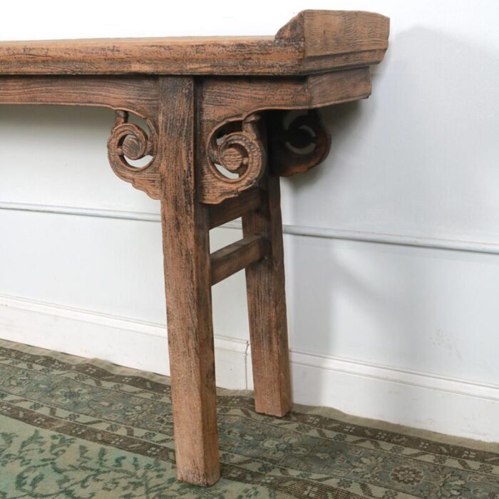 antique chinese elm altar table 4318