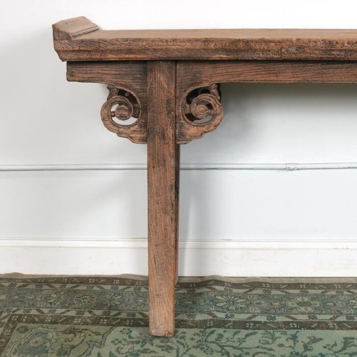 antique chinese elm altar table 6352