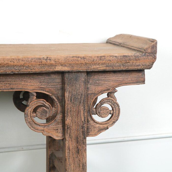 antique chinese elm altar table 6947