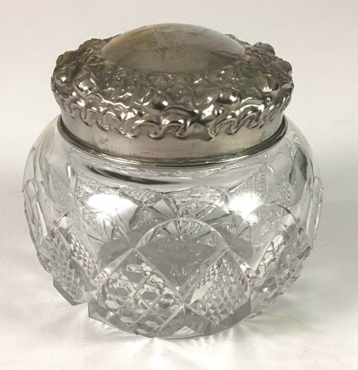 antique dresser powder vanity jar 5409